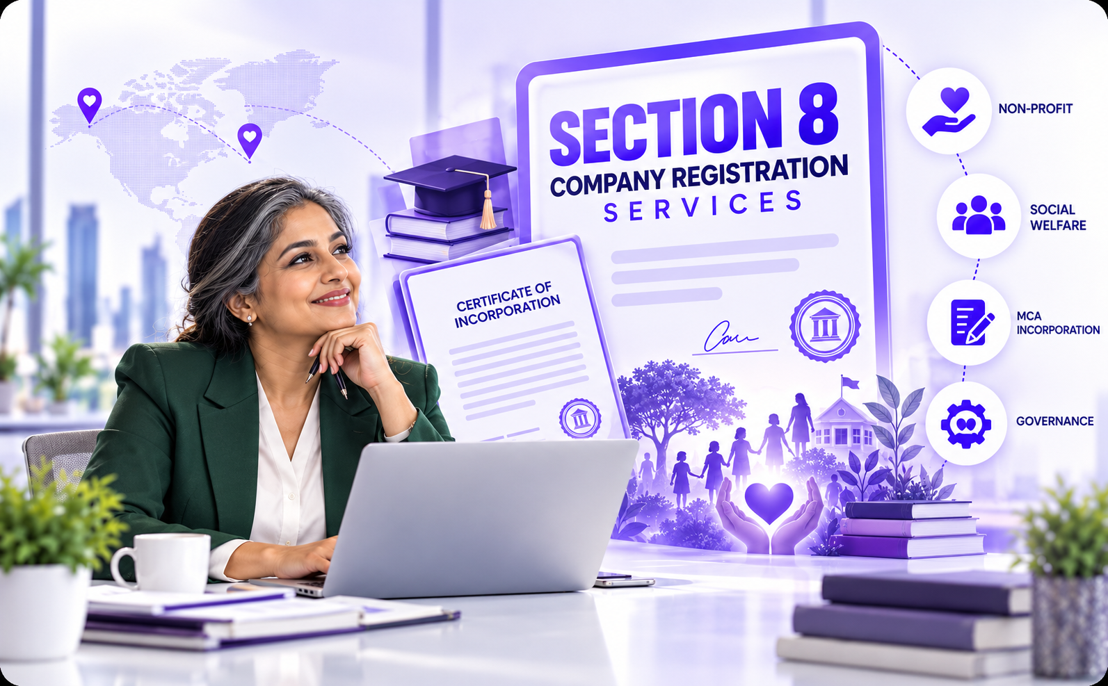 Section 8 company registration services